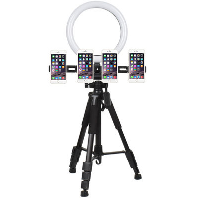 Chân máy ảnh để bàn Tiktok 3,34ft với đèn vòng LED 11 inch
